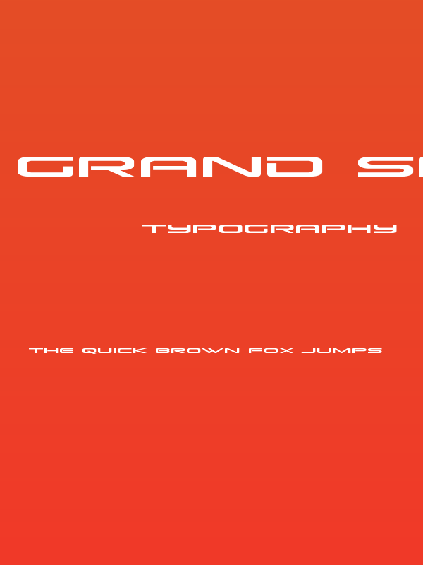 Grand Sport Expanded Poster