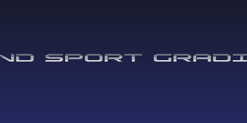 Grand Sport Gradient Social Header