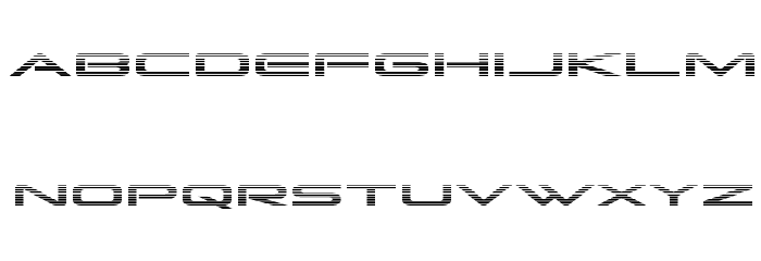 Grand Sport Gradient Font LOWERCASE