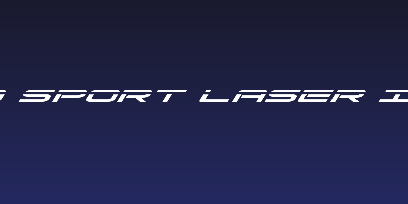 Grand Sport Laser Italic Social Header
