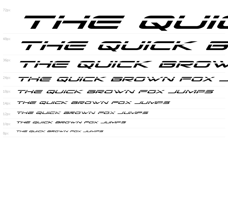 Grand Sport Laser Italic Waterfall