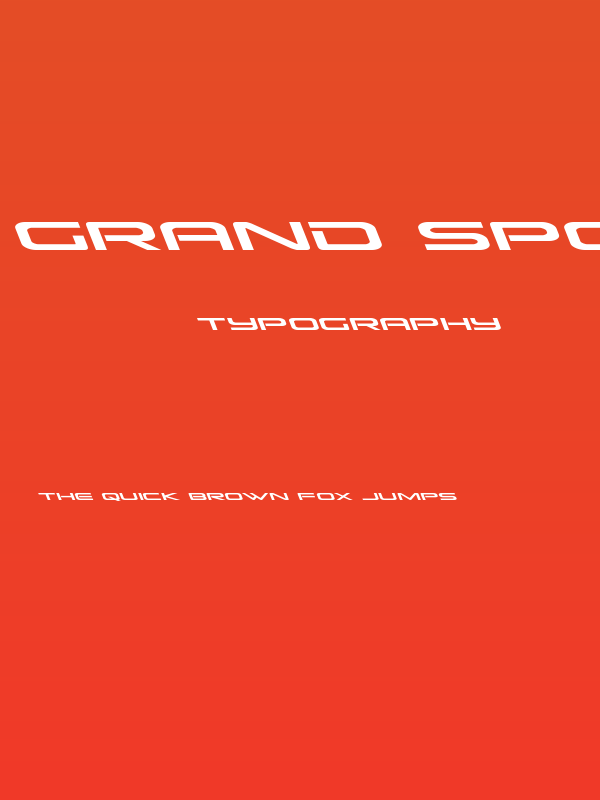 Grand Sport Leftalic Poster