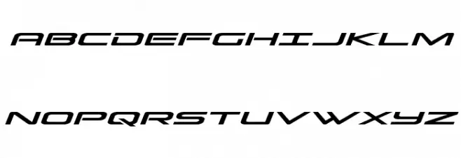 Grand Sport Semi-Italic Schriftart Groß