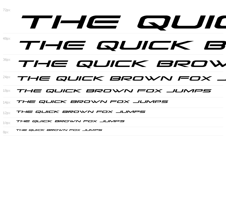 Grand Sport Semi-Italic Waterfall