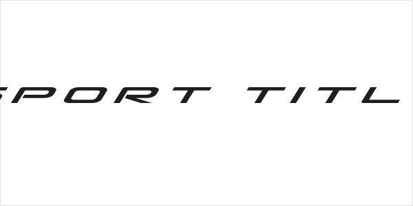 Grand Sport Title Italic Logo