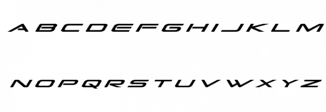 Grand Sport Title Italic Caratteri MINUSCOLO