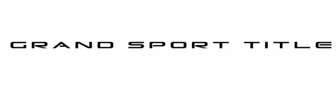 Grand Sport Title  Frei Schriftart Herunterladen