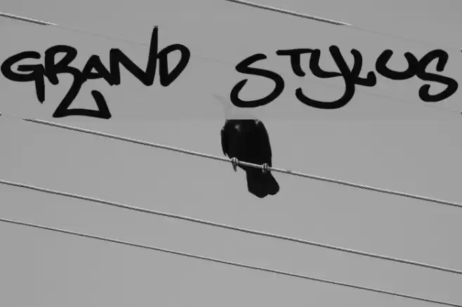 Grand Stylus Font examples