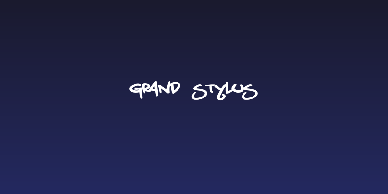 Grand Stylus Social Header
