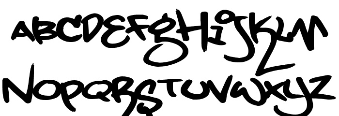 Grand Stylus Font LOWERCASE