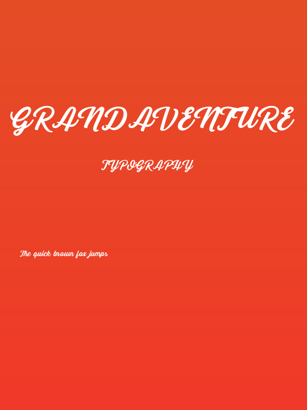 GrandAventure Poster