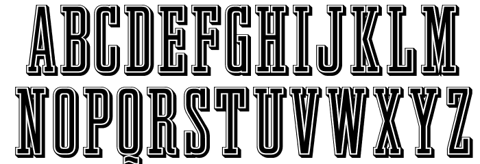 GrandBOpti Font LOWERCASE