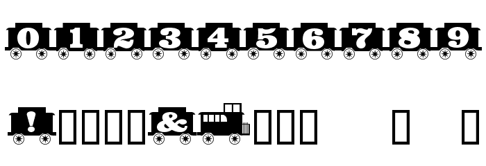 GrandFunkRR Font OTHER CHARS