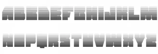 GrandNover2 フォント 大文字