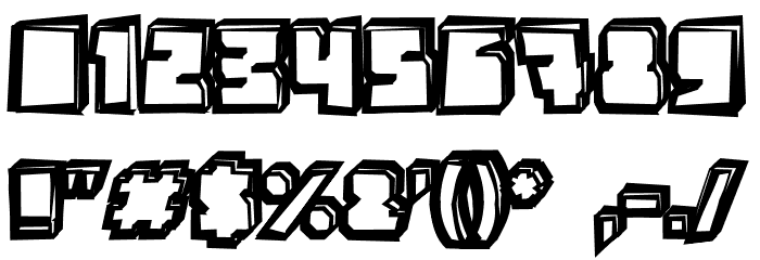 GrandNover3 Font OTHER CHARS