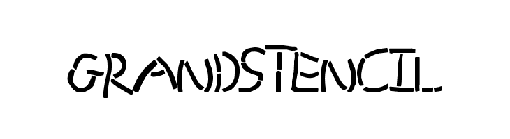 GrandStencil  免费字体下载
