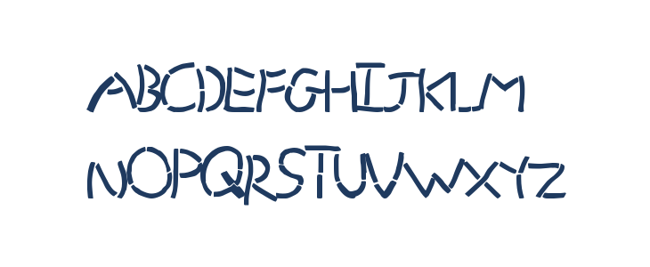 GrandStencil Lowercase