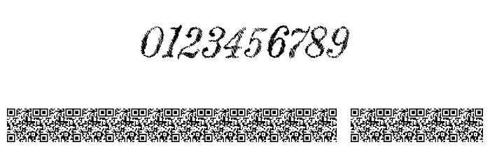GrandZeroes Font OTHER CHARS