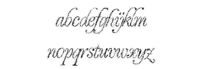 GrandZeroes Font LOWERCASE