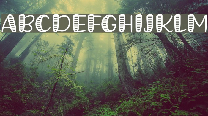 Grande October Four Font examples