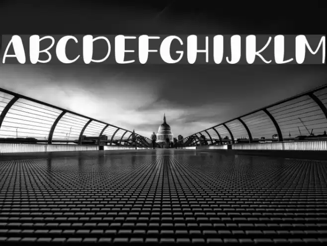 Grande October Three Font examples