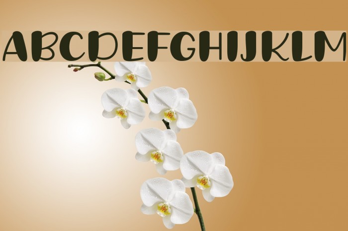 Grande October Three Font examples