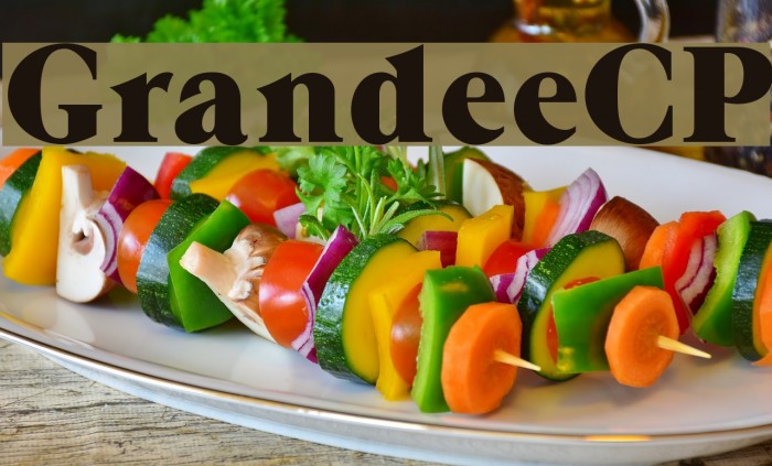 GrandeeCP Font examples