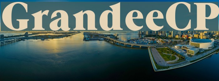 GrandeeCP Font examples