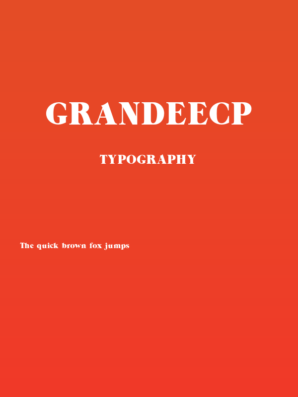 GrandeeCP Poster