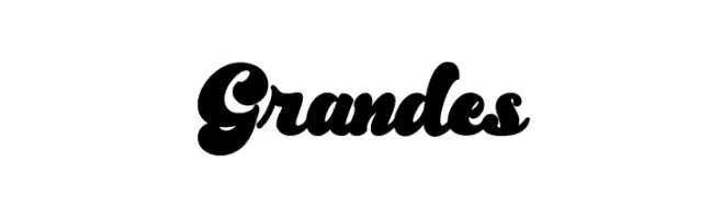 Grandes  免费字体下载