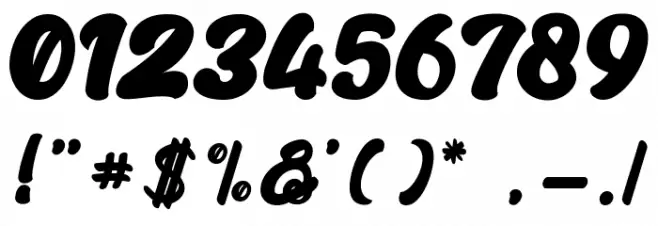 Grandes Font OTHER CHARS