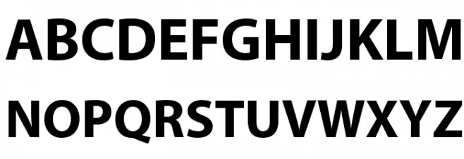 Grandesign Neue Roman Bold Polices MAJUSCULES