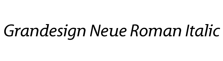 Times New Roman neue.