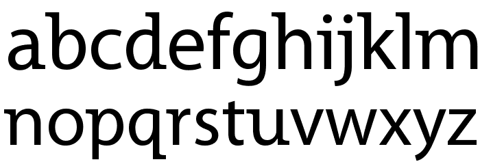 Grandesign Neue Roman Font LOWERCASE
