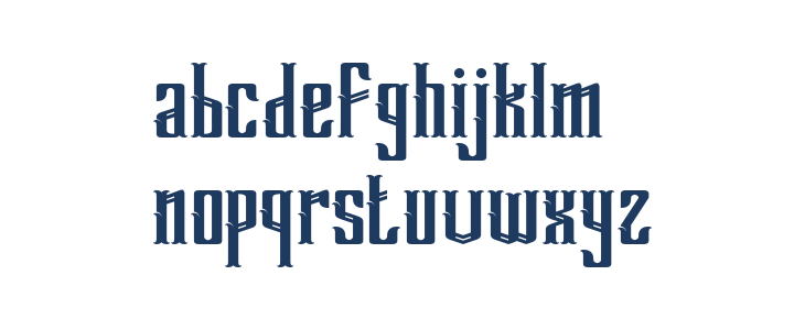 Grandeven-Regular Lowercase