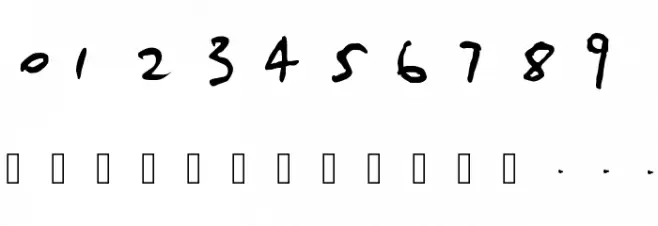 Grandfather's Hand Font OTHER CHARS