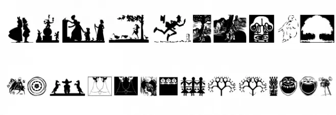 GrandfathersDesignsTwo Font OTHER CHARS