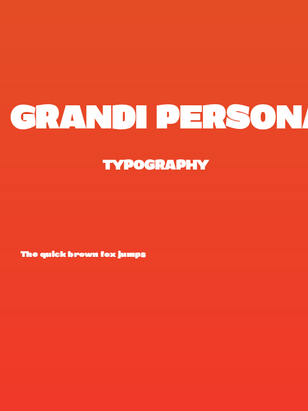Grandi PERSONAL USE Black Poster