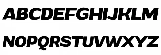 Grandi PERSONAL USE Bold Italic 字体 大写