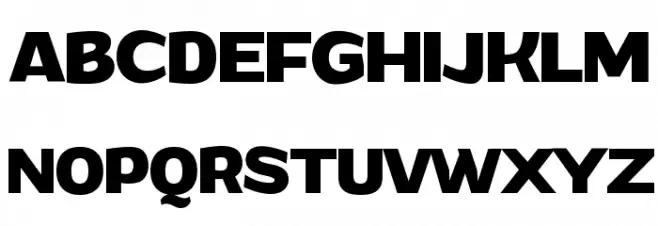 Grandi PERSONAL USE Bold Schriftart Groß