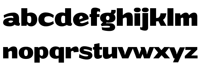 Grandi PERSONAL USE Bold Font LOWERCASE