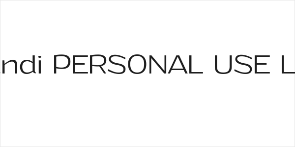 Grandi PERSONAL USE Light Logo