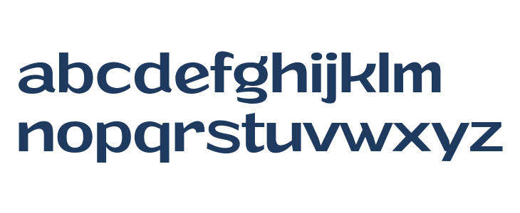 Grandi PERSONAL USE Medium Lowercase