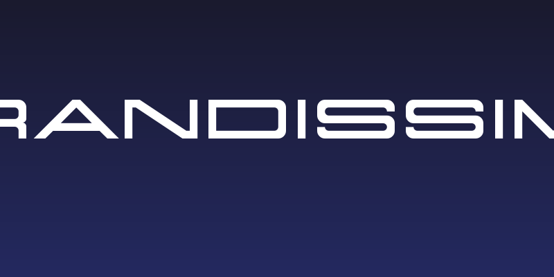 Grandissimo Social Header