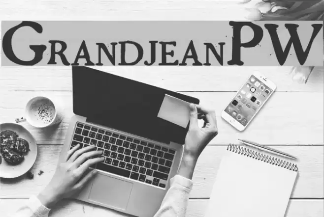 GrandjeanPW फ़ॉन्ट examples