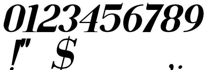 Grandline Italic free for perso Italic Font OTHER CHARS