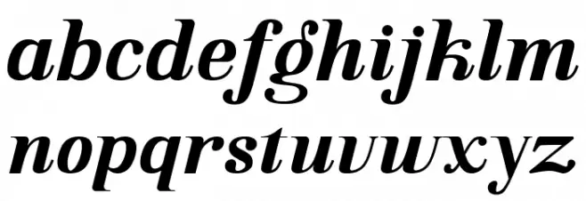 Grandline Italic free for perso Italic फ़ॉन्ट लोअरकेस