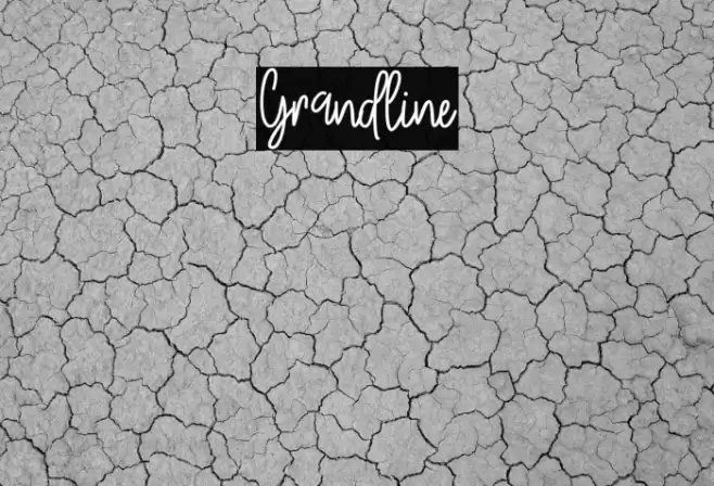 Grandline फ़ॉन्ट examples