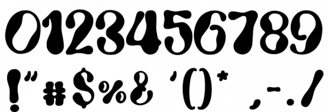 Grandma House Sans_DEMO Font OTHER CHARS