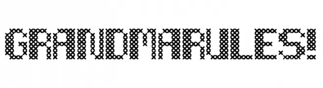 Grandma Rules!  Frei Schriftart Herunterladen